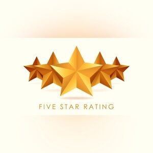 ⭐️⭐️⭐️⭐️⭐️